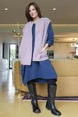 Donegal Cotton Jersey Sac Dress Navy /11 =